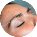 Depilación con hilo, depilación de cejas con hilo Depilación con hilo, depilación de cejas con hilo