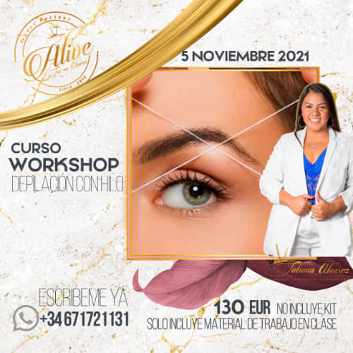 Curso depilación con hilo