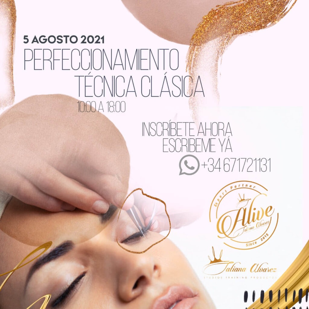Curso de perfeccionamiento en extensiones de pestañas Curso de perfeccionamiento en extensiones de pestañas