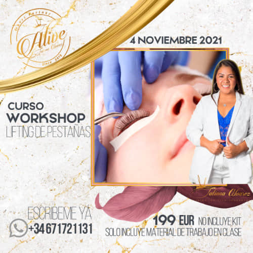 Curso lifting de pestañas