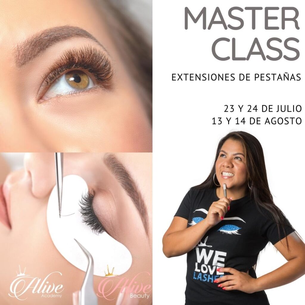 Curso pestañas pelo a pelo en Majadahonda Madrid