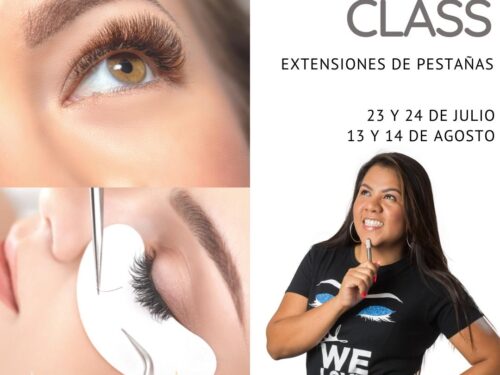 Curso de pestañas y lifting de pestañas