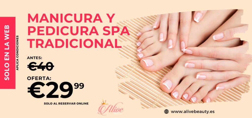 Oferta Manicura y pedicura por 29 euros en Alive Beauty en Majadahonda Oferta Manicura y pedicura por 29 euros en Alive Beauty en Majadahonda