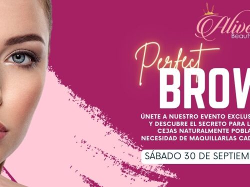 Únete al evento Perfect Brows y descubre el secreto para tener unas cejas perfectas
