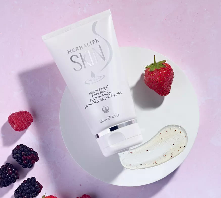 Gel Exfoliante Instantáneo con Frutos Rojos de Herbalife SKIN en Alive Beauty Majadahonda Gel Exfoliante Instantáneo con Frutos Rojos de Herbalife SKIN en Alive Beauty Majadahonda